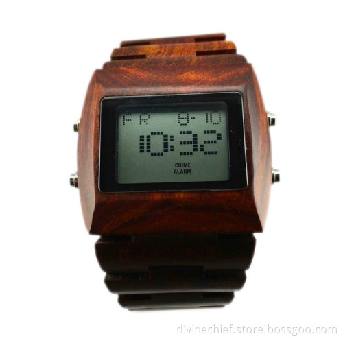Watch Factory China Custom Men's Watch, Wholesale Wooden Wrist Watch